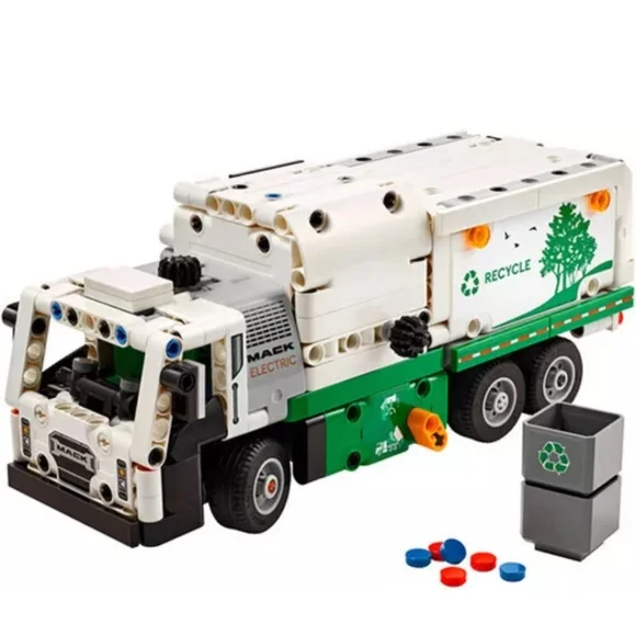 LEGO Technic Mack LR Electric Garbage Truck 42167 New Open Box Toy Brick Trucks - Picture 3 of 7